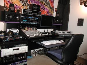 Zan McLeod's recording studio